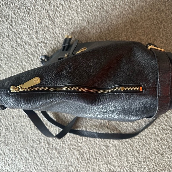 Vince Camuto Black Leather Robyn Backpack - Picture 6 of 15